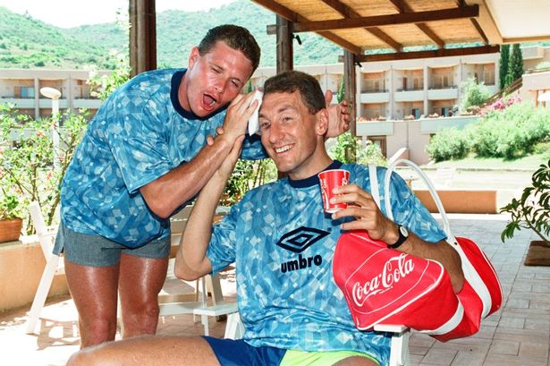 Paul Gascoigne Terry Butcher